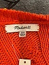 Madewell Orange Pullover Sweater Size XXS - photo 7