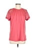 Automet Pink Short Sleeve Blouse Size M - photo 1