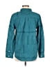 Dylan 100% Cotton Teal Long Sleeve Blouse Size M - photo 2