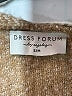 Dress Forum Tan Cardigan Size Sm - Med - photo 7
