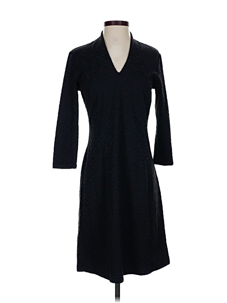 Pre-owned J. Mclaughlin Casual Dress In Black
