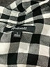 Madewell 100% Viscose Checkered-gingham Black Long Sleeve Blouse Size S - photo 7