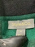 Style&Co 100% Polyester Plaid Green Pullover Sweater Size P (petite) - photo 7