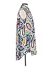 Mechant Paisley White Sleeveless Button-Down Shirt Size M - photo 4