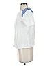 Zara White Short Sleeve Top Size S - photo 5