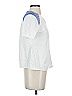 Zara White Short Sleeve Top Size S - photo 4