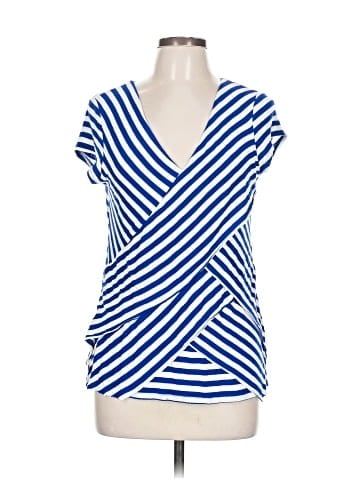NY Collection Short Sleeve Blouse (view 1)