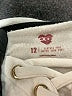 Justice Ivory White Sweatshirt Size 12 - photo 3