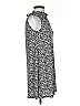 Halogen Print Silver Casual Dress Size XXS - photo 4