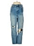 Madewell Hearts Blue Jeans Size 27 waist - photo 1