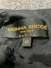 Donna Ricco Solid Black Cocktail Dress Size 4 (petite) - photo 7