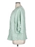 Shein Curve 100% Polyester Green 3/4 Sleeve Blouse Size 14 Plus (1) - photo 5