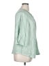 Shein Curve 100% Polyester Green 3/4 Sleeve Blouse Size 14 Plus (1) - photo 4