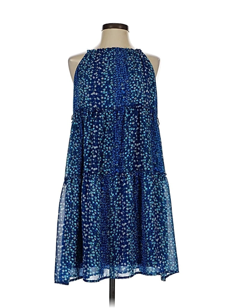 Pre-owned Charming Charlie Cocktail Dress In Blue