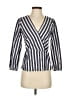J.Crew 100% Cotton Blue 3/4 Sleeve Blouse Size 0 - photo 1
