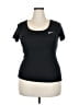 Nike 100% Polyester Black Active T-Shirt Size M - photo 1