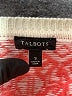 Talbots Print White Pullover Sweater Size S - photo 7