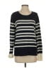 Nautica Stripes Black Pullover Sweater Size S (estimated) - photo 1