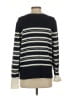 Nautica Stripes Black Pullover Sweater Size S (estimated) - photo 2