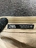 Zara Solid Tan Jumpsuit Size S - photo 4