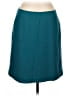 Talbots Solid Teal Wool Skirt Size 10 - photo 1