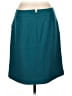 Talbots Solid Teal Wool Skirt Size 10 - photo 2