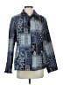 Susan Graver Blue Denim Jacket Size 8 - photo 1