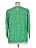 CeCe Green Long Sleeve Blouse Size XL - photo 2