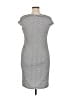 Sharagano Stripes Gray Casual Dress Size 14 - photo 2