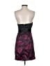 Elle Paisley Black Cocktail Dress Size 4 - photo 2