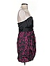 Elle Paisley Black Cocktail Dress Size 4 - photo 4