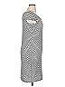 Sharagano Stripes Gray Casual Dress Size 14 - photo 4