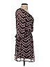 Lily Rose 100% Polyester Chevron-herringbone Black Casual Dress Size S - photo 4