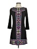 Tibi 100% Rayon Graphic Black Casual Dress Size XS - photo 1