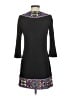 Tibi 100% Rayon Graphic Black Casual Dress Size XS - photo 2