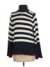 Free Assembly 100% Cotton Stripes Blue Turtleneck Sweater Size XS - photo 1