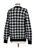 Ann Taylor LOFT Houndstooth Black Pullover Sweater Size S - photo 2