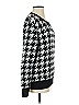 Ann Taylor LOFT Houndstooth Black Pullover Sweater Size S - photo 4