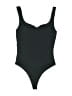 Babaton Solid Black One Piece Swimsuit Size S - photo 2