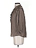 Democracy 100% Polyester Gray 3/4 Sleeve Blouse Size XS - photo 5