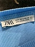 Zara Blue Short Sleeve Top Size S - photo 6
