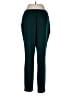 Nina Leonard Solid Teal Casual Pants Size L - photo 2
