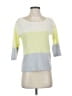 Pure Collection Color Block Yellow Pullover Sweater Size XS - photo 1