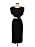 LNA Solid Black Cocktail Dress Size L - photo 1