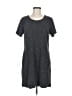 Unbranded Solid Gray Casual Dress Size M - photo 1