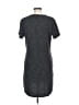 Unbranded Solid Gray Casual Dress Size M - photo 2