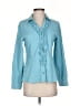 Magellan's Teal Long Sleeve Blouse Size S - photo 1