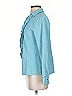 Magellan's Teal Long Sleeve Blouse Size S - photo 5