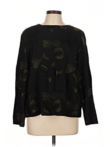 Wrap Long Sleeve Blouse (view 2)
