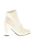 Nasty Gal Inc. Ivory Ankle Boots Size 4 - photo 1